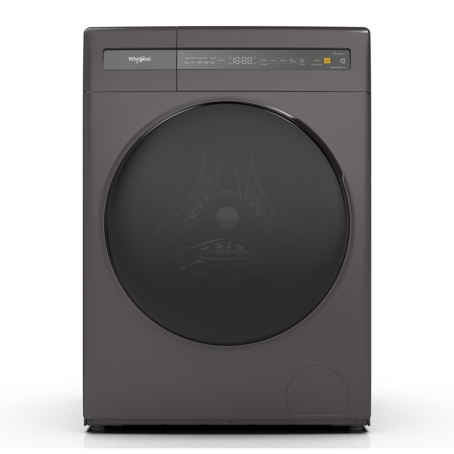Whirlpool official 10.5KG Front Load Washing Machine WFC105604RT-D Official Warranty
